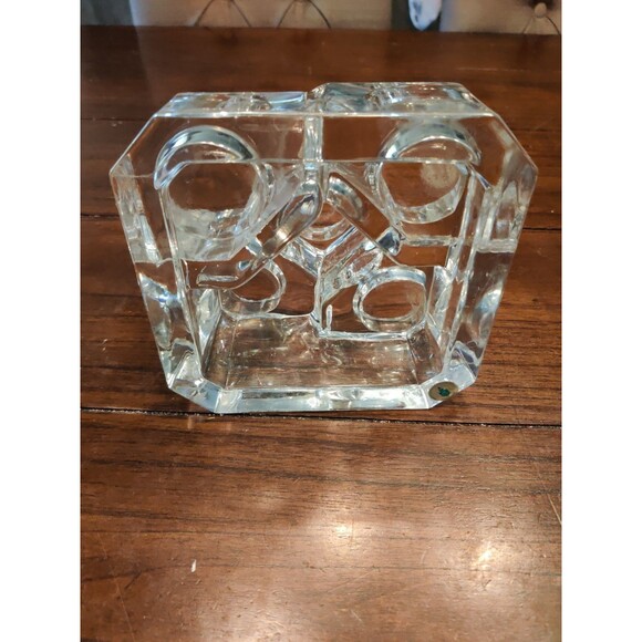 Vintage Germany Partylite CRYSTAL Castle 5 Tier Tea Light Votive Candle Holder - Picture 6 of 7